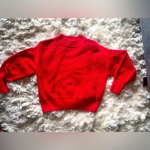 MARC NEW YORK • red • knit sweater • NEW​